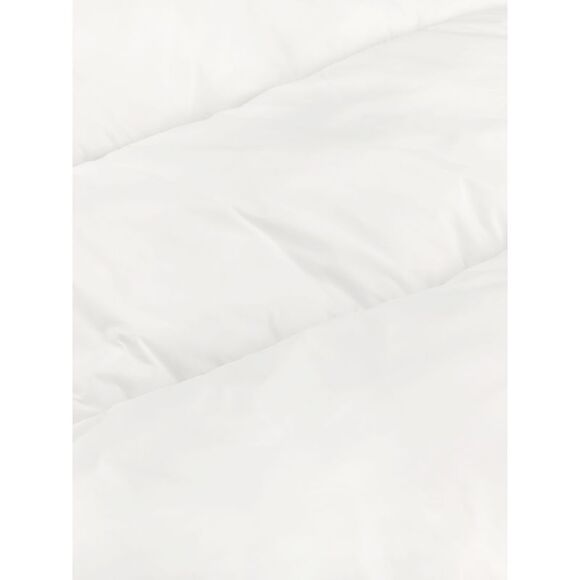 Crop Puffer Vest Lightweight Stand Collar Sleeveless Padded Gilet Coat White - Picture 5 of 6